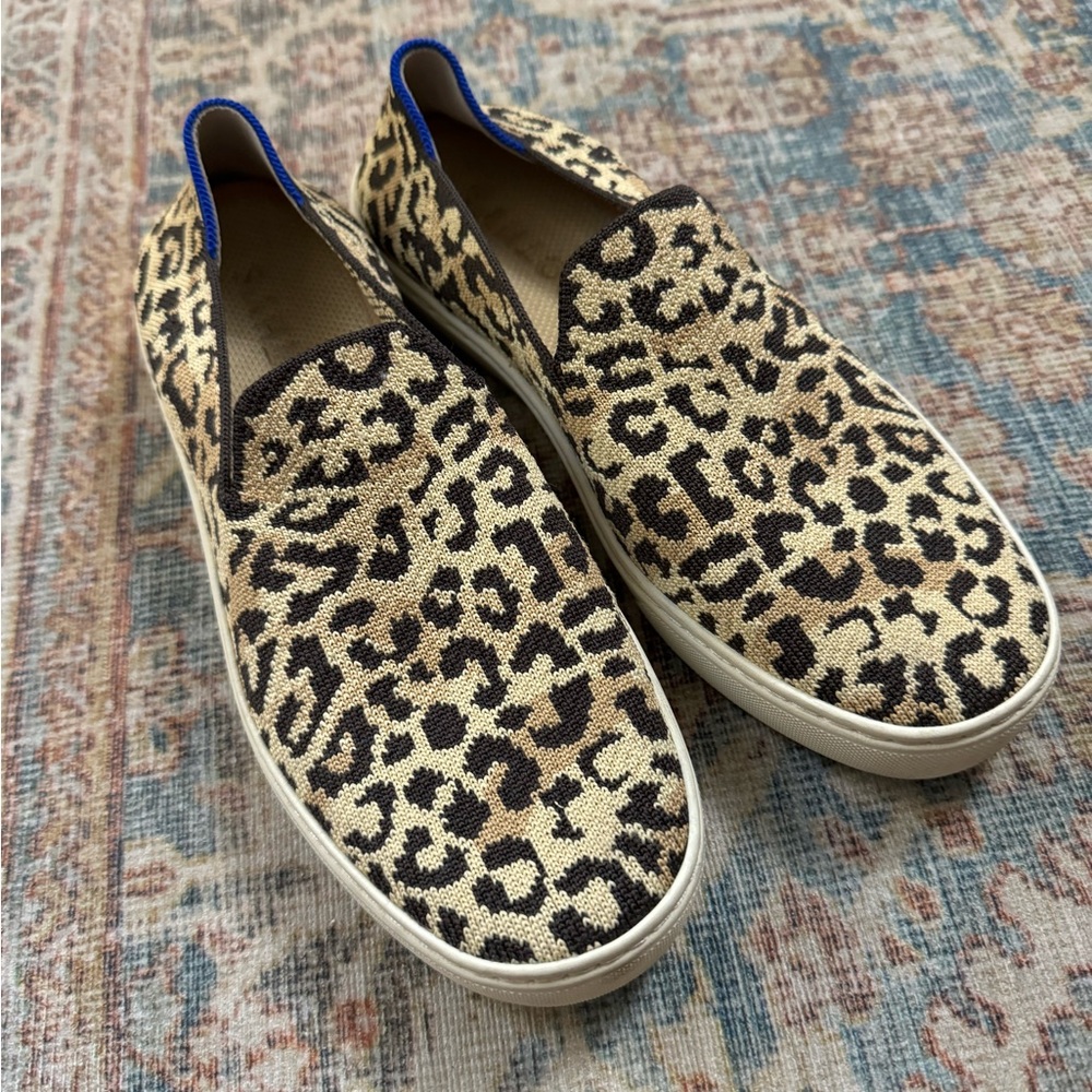 Rothy’s leopard shoes size 8